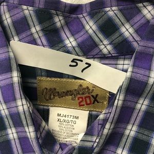 MENS SS (Short Sleeve) - Wrangler - XL (Item #57)